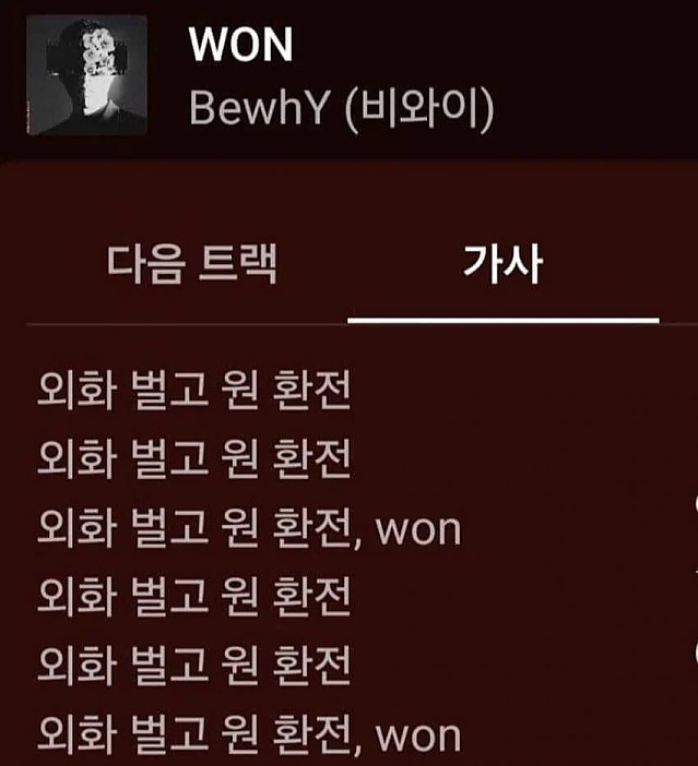 지금보면 정신나간 가사